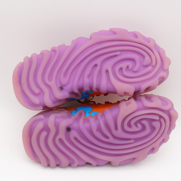 Crocs Salehe Bembury x Juniper Sneaker Womens Size 7 Orange Purple Lace Up - Picture 8 of 13